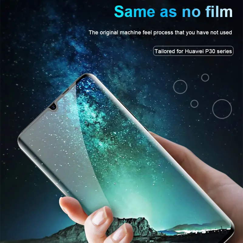 Full Cover Tempered Glass For Huawei P30 Pro Lite Screen Protector For Huawei P20 Pro Lite Glass on Huawei Mate 30 20 Pro Lite