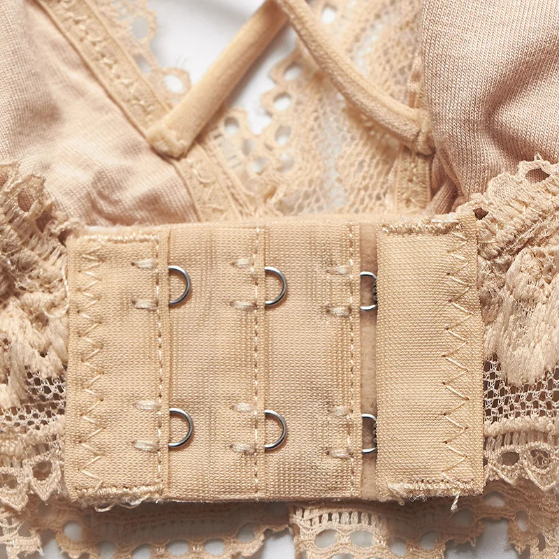 Кружевные цветочные Бюстгальтеры для женщин пуш-ап Bralette сексуальное нижнее