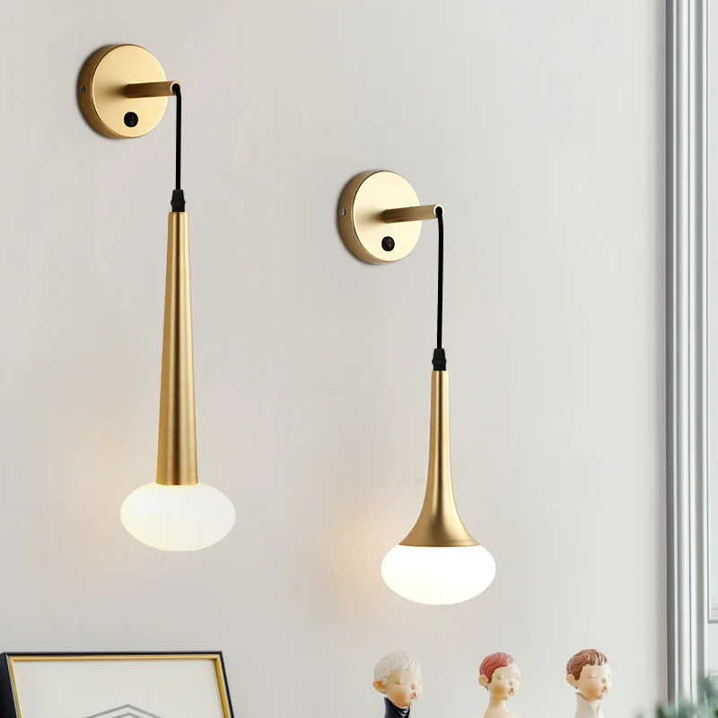 (Источник света бесплатно) современный настенный светильник лестницы