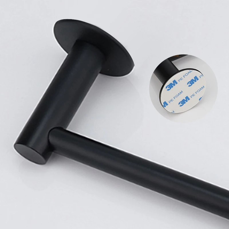 

Toilet Wall Mount Toilet Paper Holder Stainless Steel Bathroom Kitchen Roll Paper Accessory Tissue Towel Accessories Holders