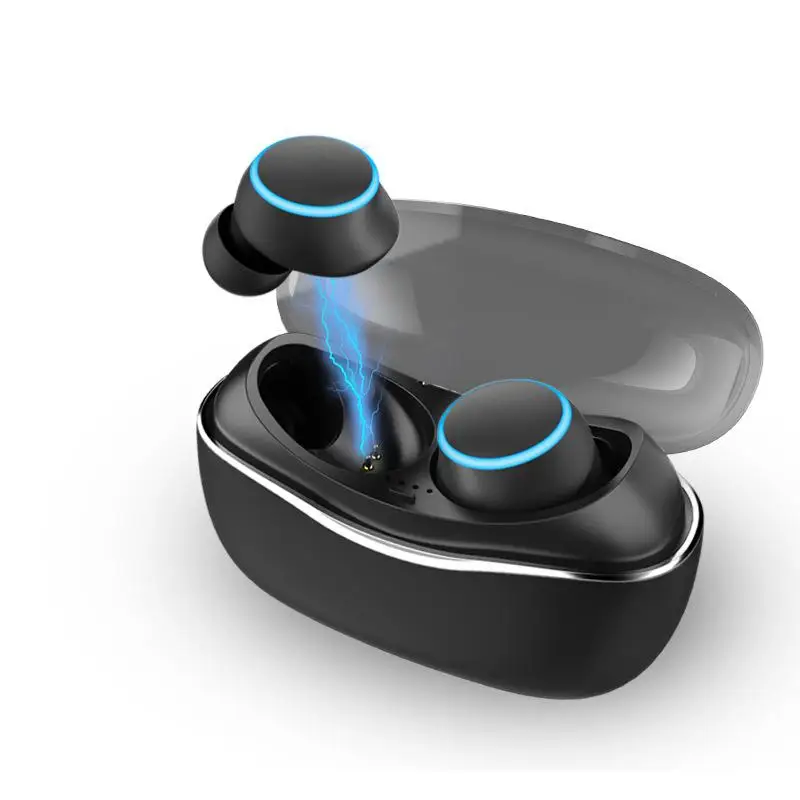 

LC-T1 Wireless Bluetooth Headphones Sport TWS Stereo HiFi BT V5.0 Earphones In-ear Binaural Bilateral Stereo Bluetooth Headset