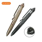 Индивидуальная тактическая ручка для защиты, Высококачественная ручка для самозащиты, многофункциональная авиационная алюминиевая противоскользящая портативная ручка