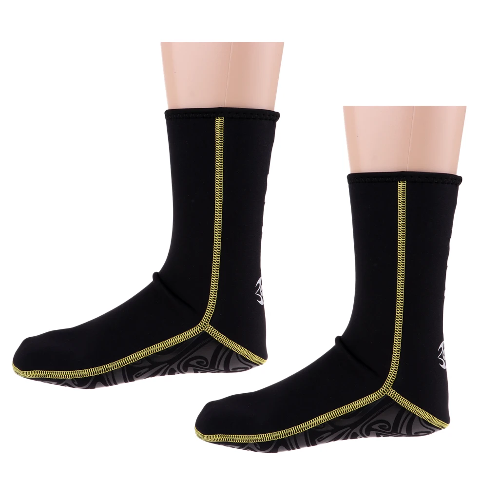 Неопреновые носки для дайвинга 3 мм нескользящие Для Акваланга серфинга плавания