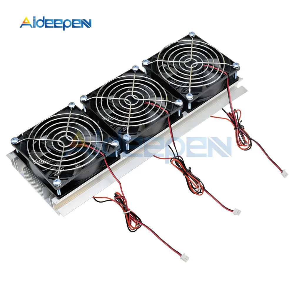 Полупроводниковый электронный охлаждающий кондиционер Пельтье 180 Вт Trinuclear