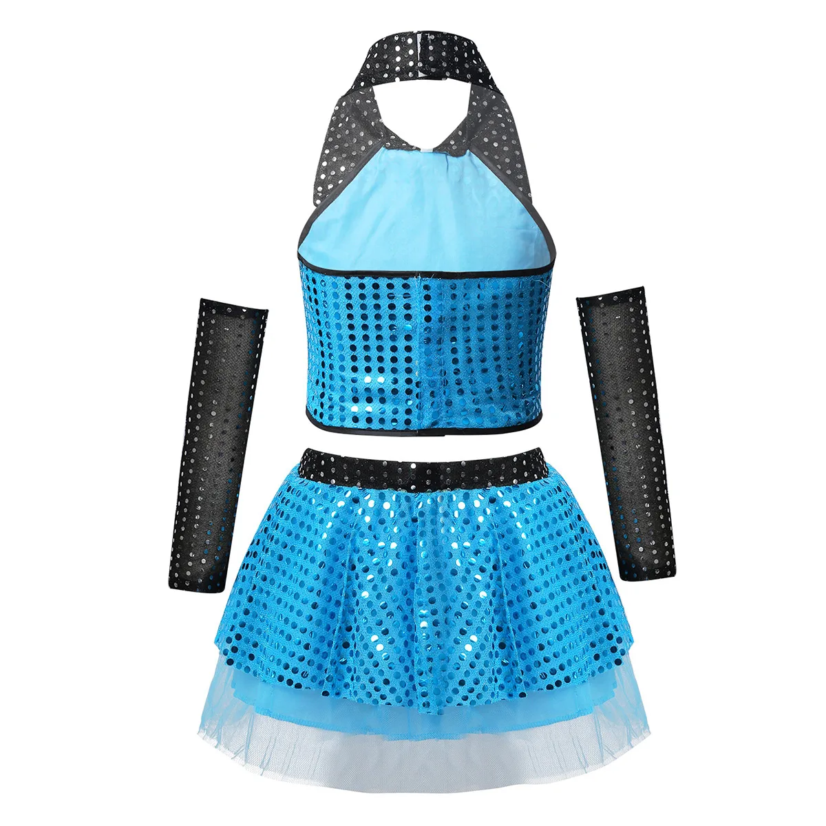 Детский джазовый вальс для девочек современный танцевальный костюм наряд