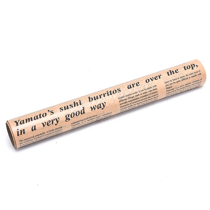 

5M выпечки Бумага барбекю двухсторонняя низкотемпературный очищающий фермент DPM Бумага пергаментная бумага для духовой печи Бумага