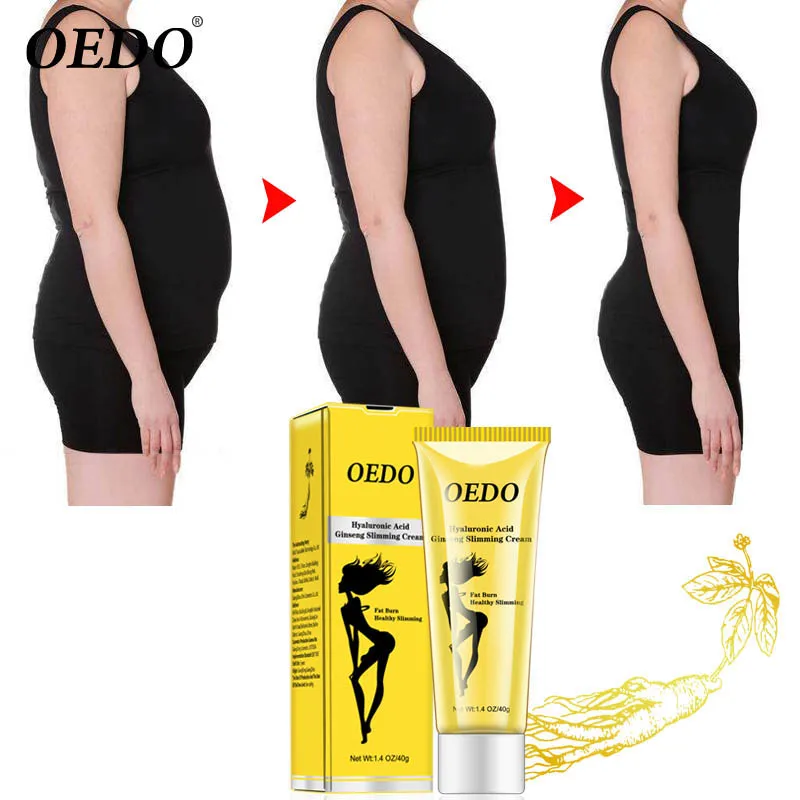 

Hyaluronic Acid Ginseng Slimming Cream Reduce Cellulite Lose Weight Burning Fat Slimming Cream Health Care Burning Creams