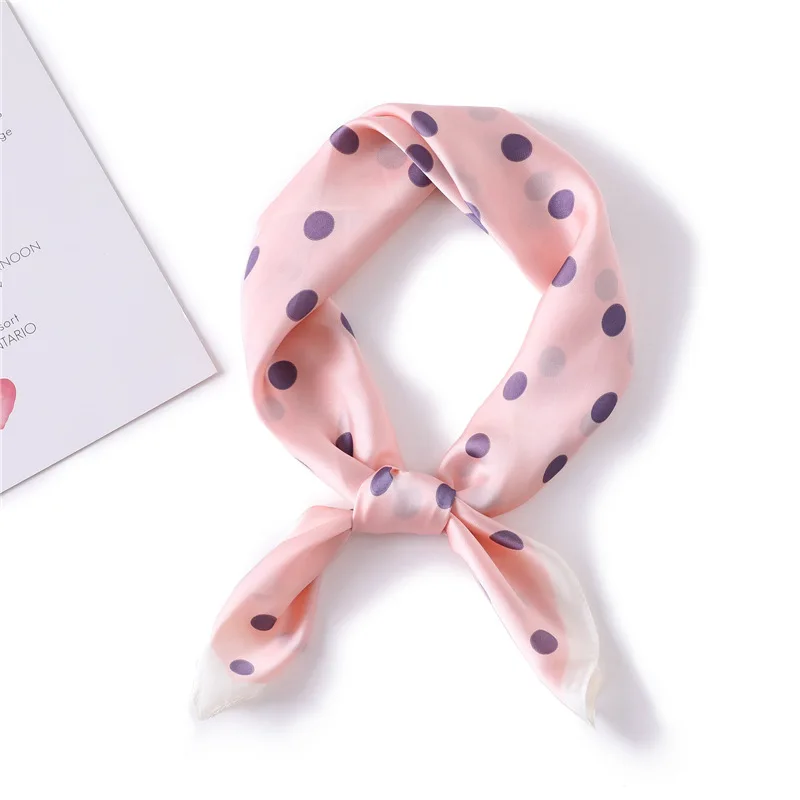 Дизайнерский брендовый женский шарф 2020 модные мягкие маленькие шелковые шарфы в