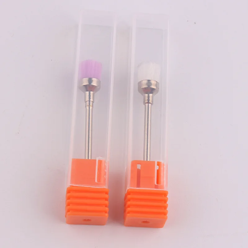 2 шт./лот щетка для очистки ногтей электрическая машинка пилки профессиональный