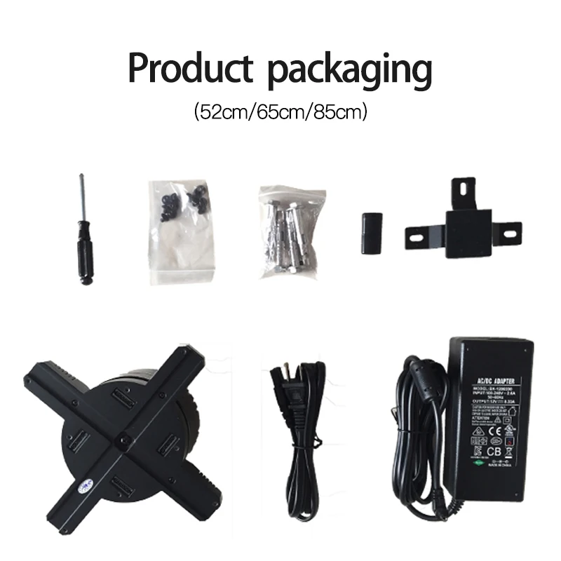 Рисунок 4 - 3D голографические лампы для рекламных дисплеев