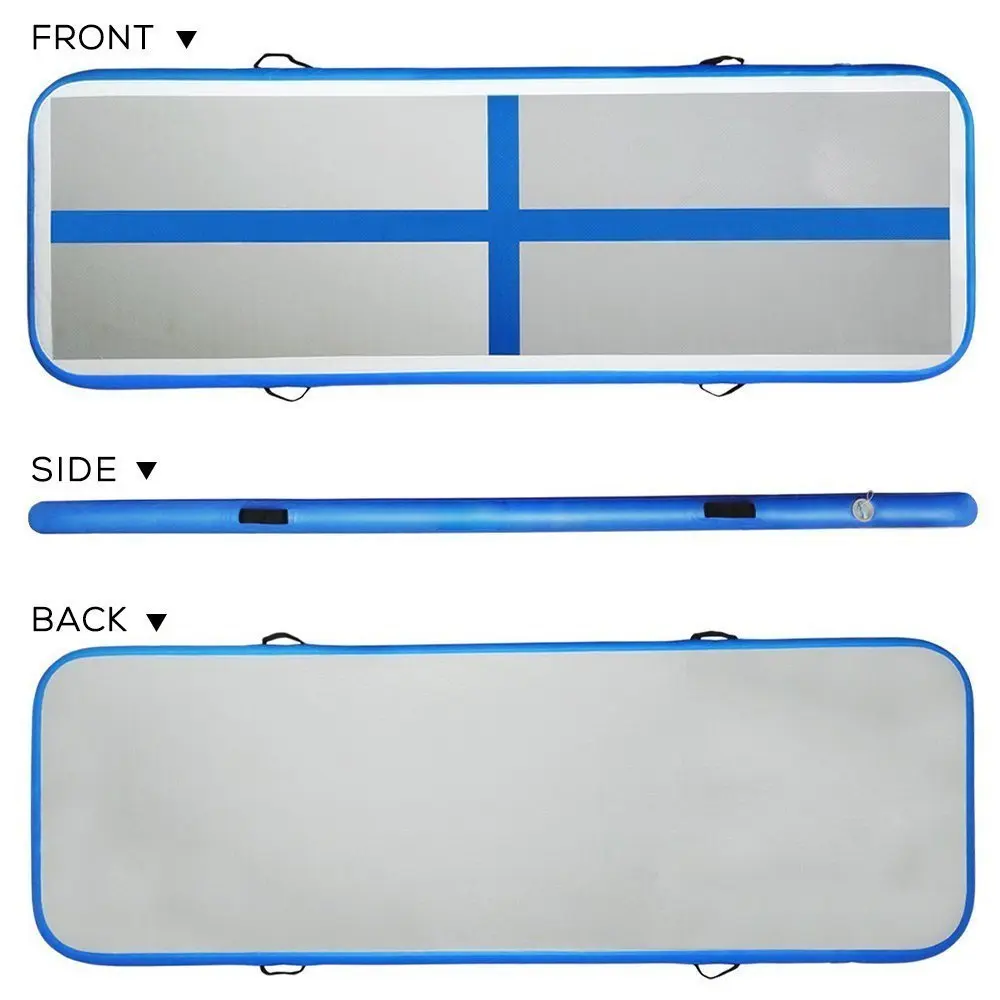 Надувной гимнастический матрас Dwf воздушный Дорожный Коврик длина 6 м 10 см и