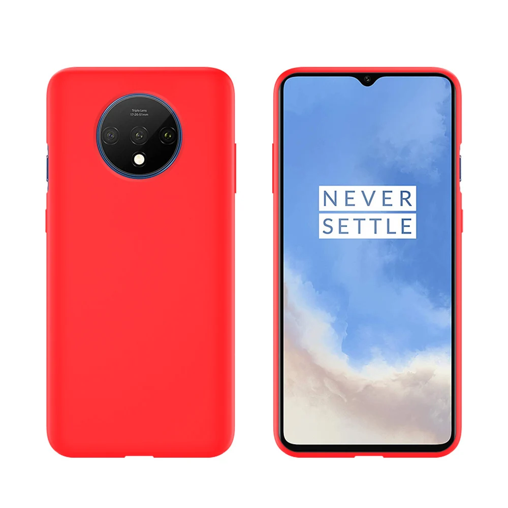 Для Oneplus 7T чехол для OnePlus 6t 6 мягкий жидкий силиконовый чехол для Oneplus 7 7T Pro ультратонкий противоударный полный защитный чехол