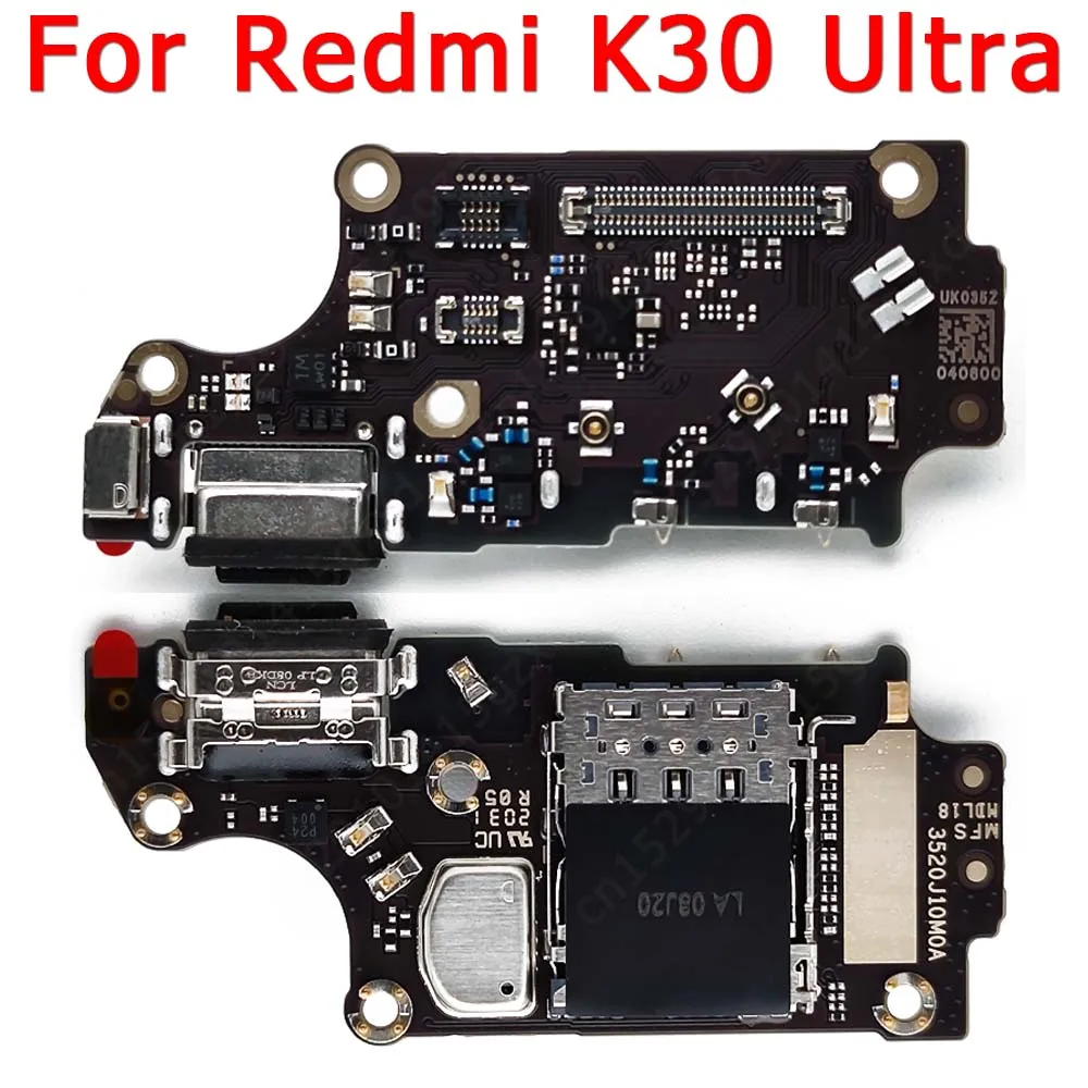 

Оригинальный зарядный порт для xiaomi redmi K30 ультра usb зарядная плата печатная плата док-разъем гибкий сменный запасной части для ремонта