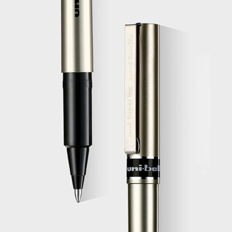 Mitsubishi Uni-Ball Fine Deluxe UB-177 0,7 мм Gen чернильная ручка роллербол водостойкая черная/синяя/красная краска