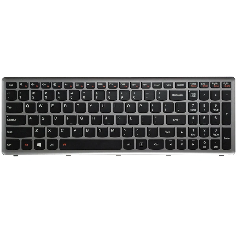 Клавиатура для ноутбука Lenovo Ideapad Z710 U510 с подсветкой|laptop keyboard|keyboard for laptoplenovo laptop