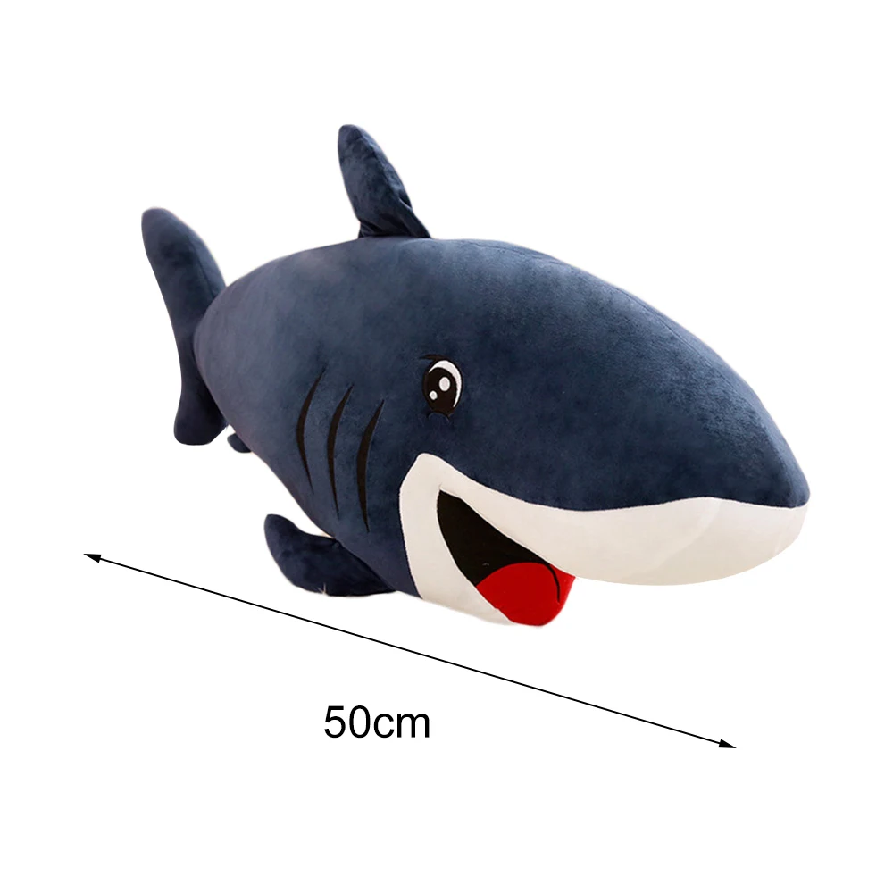 30/50 см Плюшевые игрушки акулы мягкие Животные симуляция большой пасти кукольные