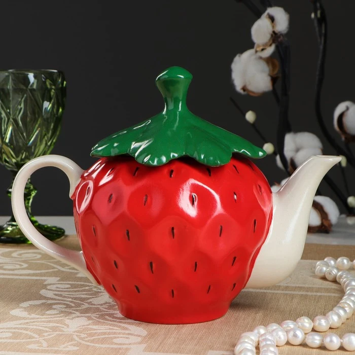 Чайник заварочный &quotКлубника&quot 0.9 л|Заварники| |