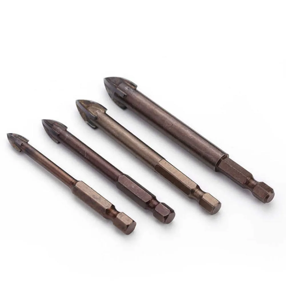 Сверла для поперечной плитки стекло керамика отверстие бетона сплав треугольные