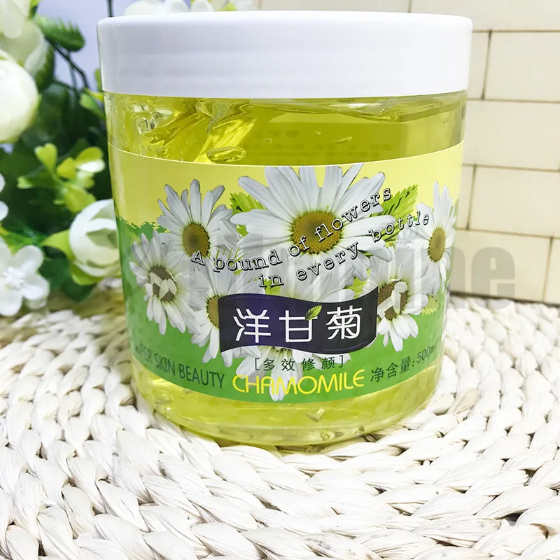

Beauty Salon Big Bottle Chamomile Ice Crystal Gel Can Be absorbed Make Foundation Mask Moisturize 500ml