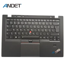 New Original For Lenovo ThinkPad X1 Carbon 1st Gen 34XX Keyboard Palmrest Cover Touchpad FRA French with Touchpad 00HT011