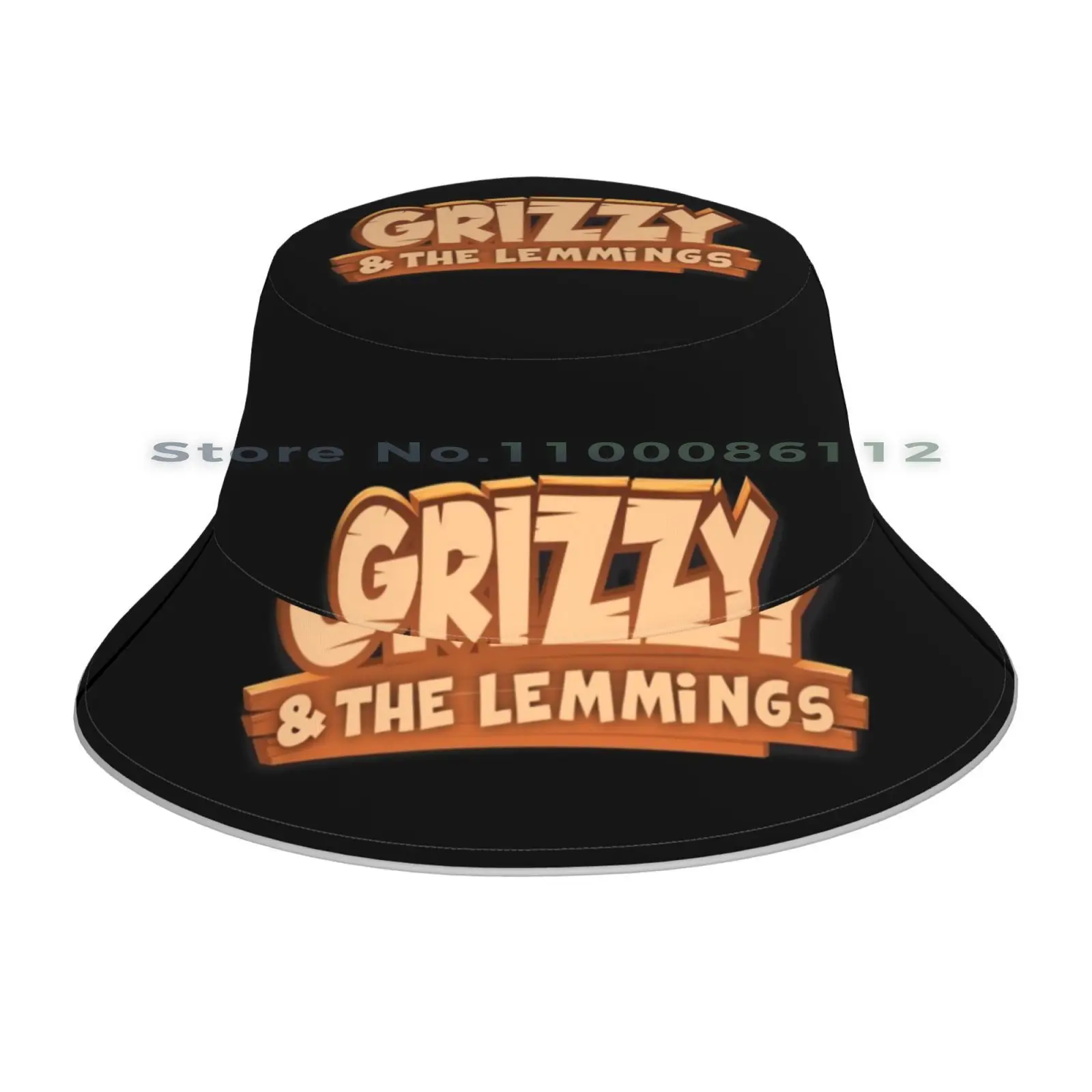 Панама Grizzy And The lemtimes Солнцезащитная шапка мультяшный детский сериал для