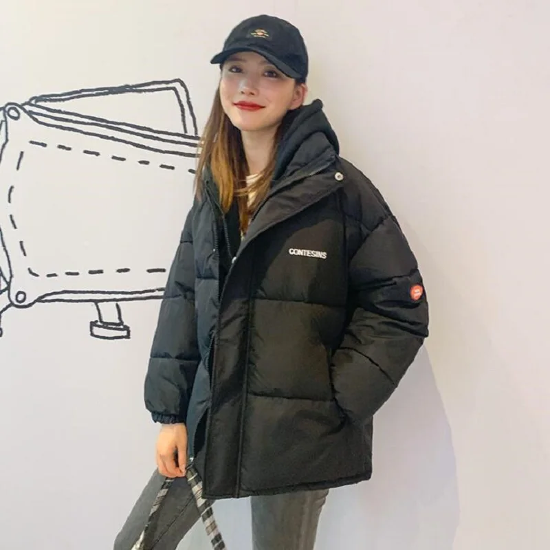 

Down Jacket Female Quilted Jacket Oversize In 2021 The New Student Winter Coat Women Winter Jacket For Women