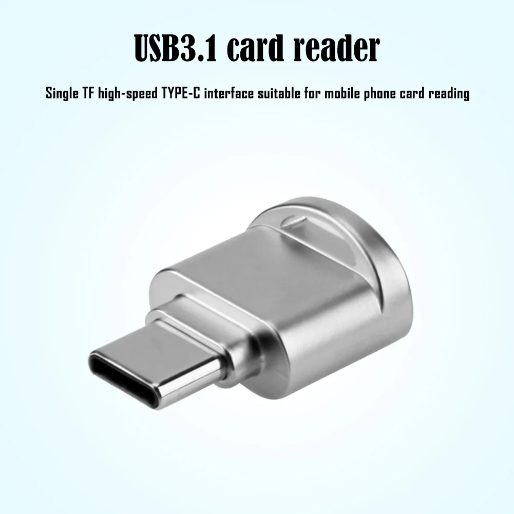 

Portable USB 3.1 Type C Card Reader USB-C TF OTG Adapter Connectors TF microSDHC/T-Flash Memory Card Reader for Huawei OPPO