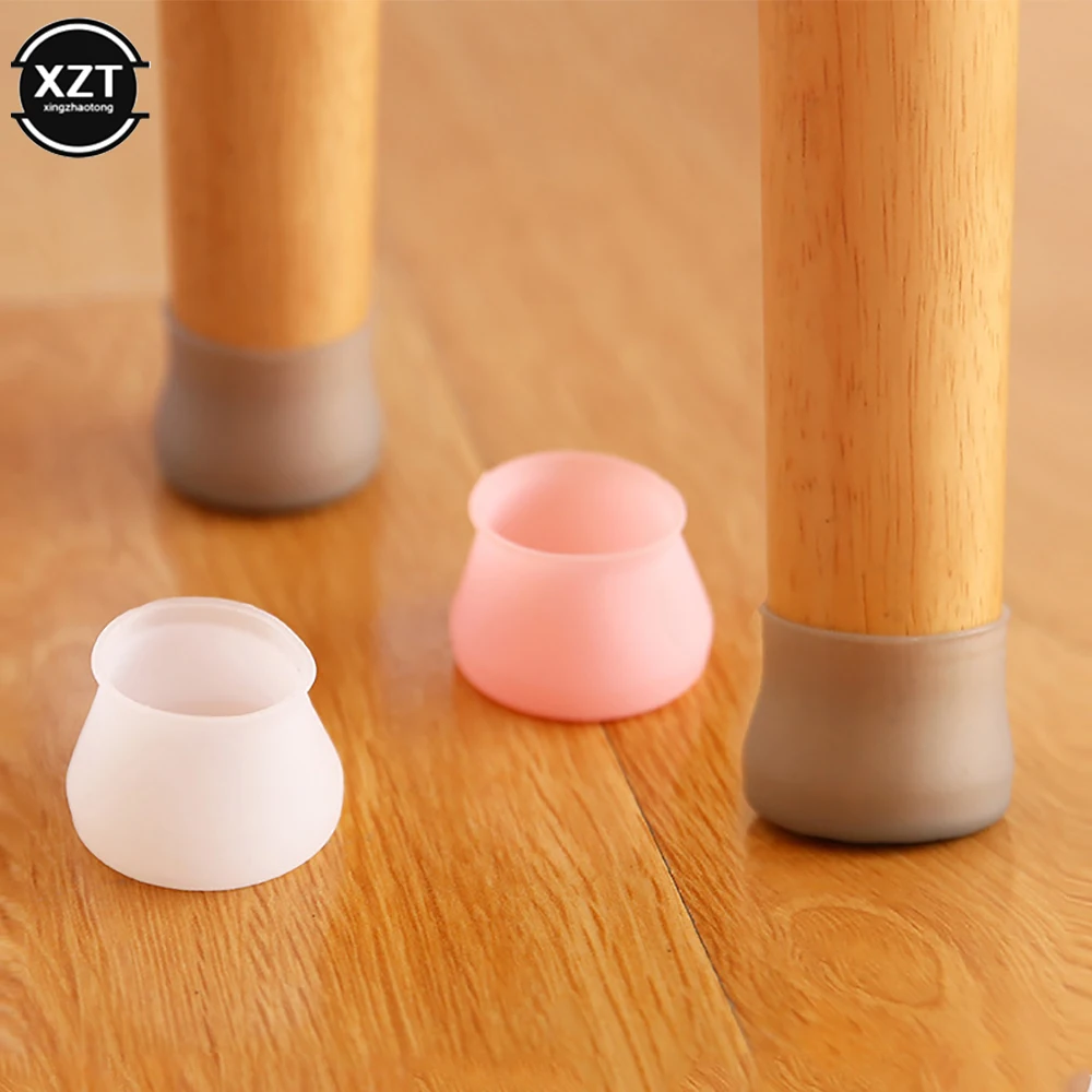 

4 шт., силиконовые накладки на ножки стула и мебели