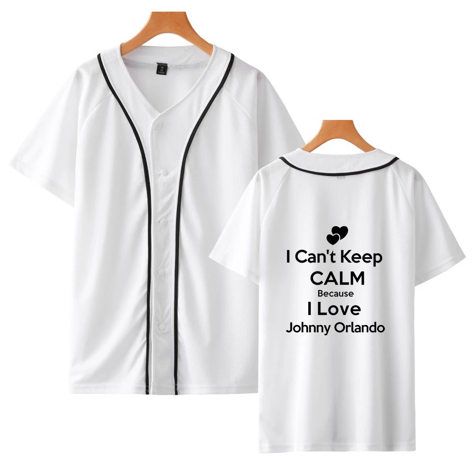 

WAMNI Новинка Модная тонкая бейсбольная форма Джонни Орландо из высококачественной полиэстерной Ткани в стиле Харадзюку в стиле хип-хоп тонк...