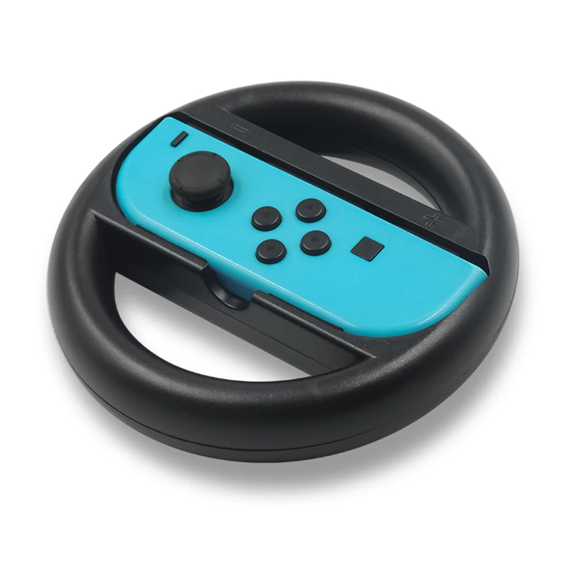 

2Pcs Steering Wheel Handle Stand Holder for Nintend Switch NS Left Right Joy-Con Controller Racing Game Handle Wheel Accessories
