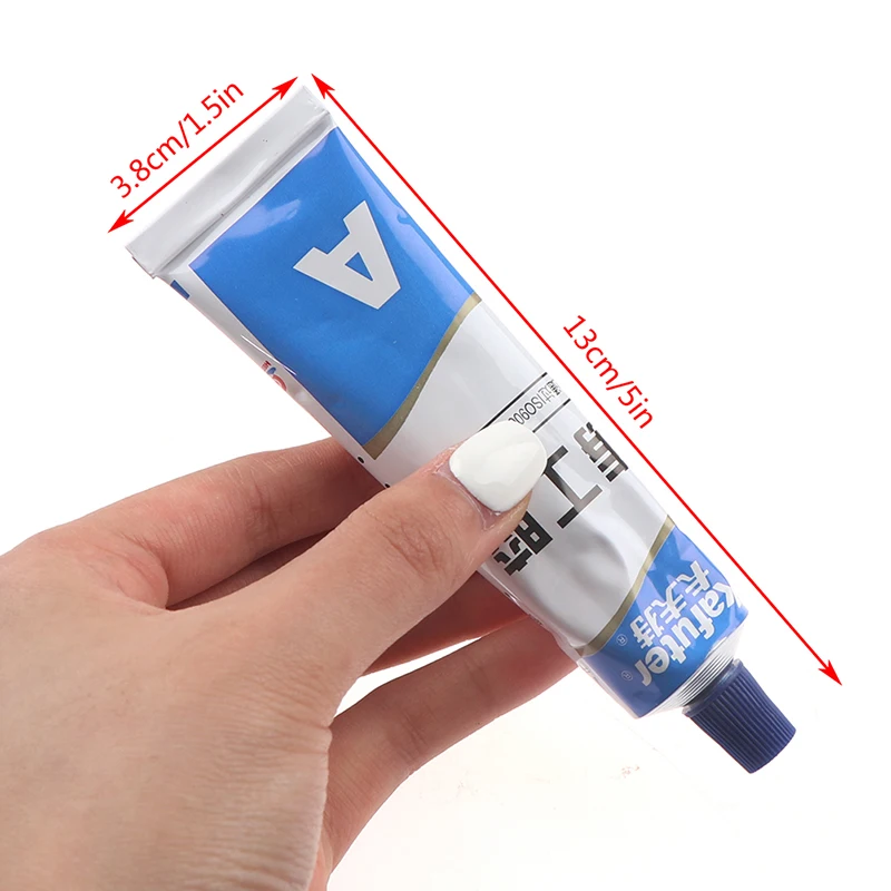 

2PCS Glue A+B Metal Repairing Super Adhesive Epoxy Glue Iron Steel leakage Plugging Welding Glue
