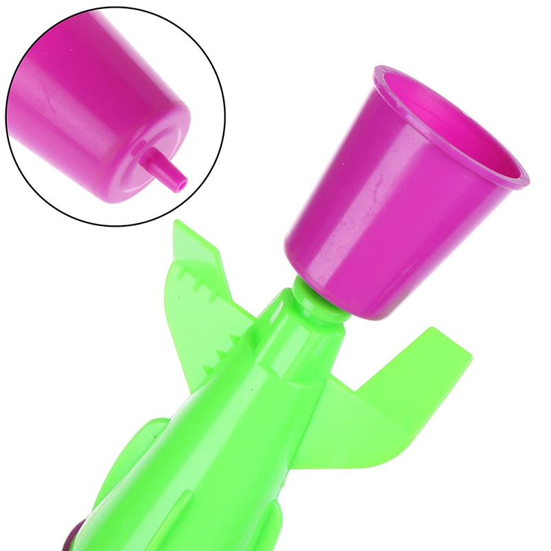 Rocket Launcher Outdoor Toy Jump Jet Water Powered Developing Intelligent STEM Physics Experiments Random |