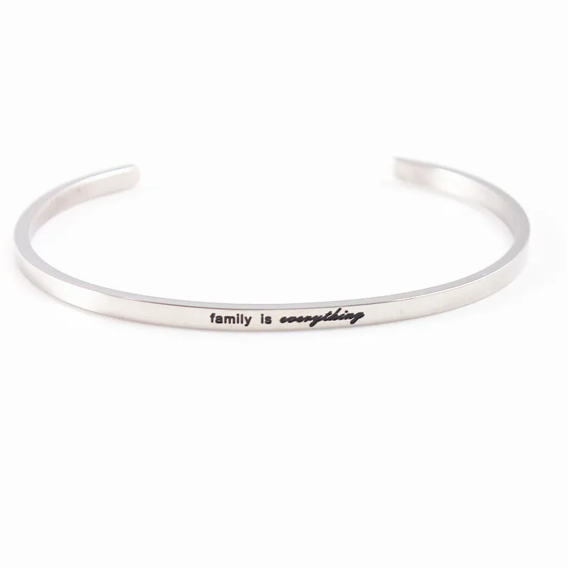 Нержавеющая сталь рака воина браслет с гравировкой прочность надеюсь мужество