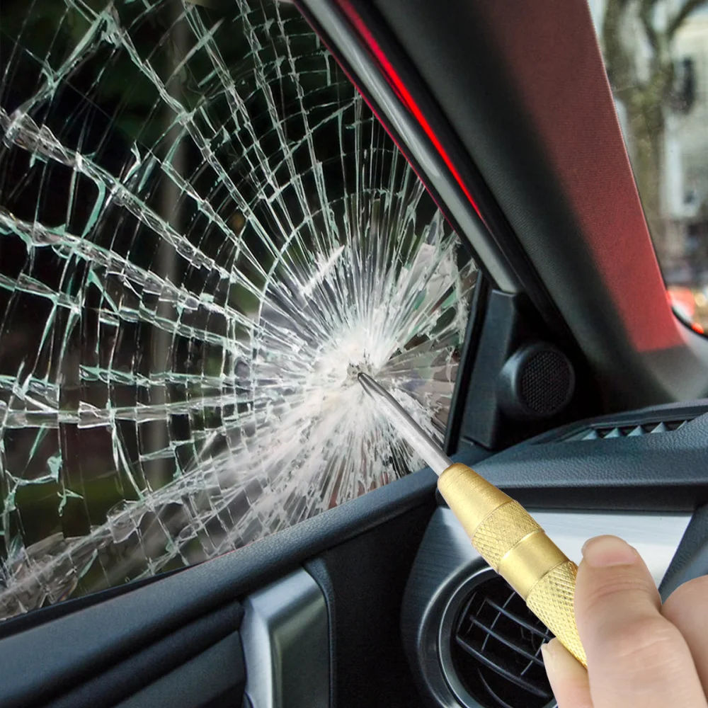 

Yardwe 2PCS Automatic Central Punching Locator For Punching High Hardness And High Steel (Golden)