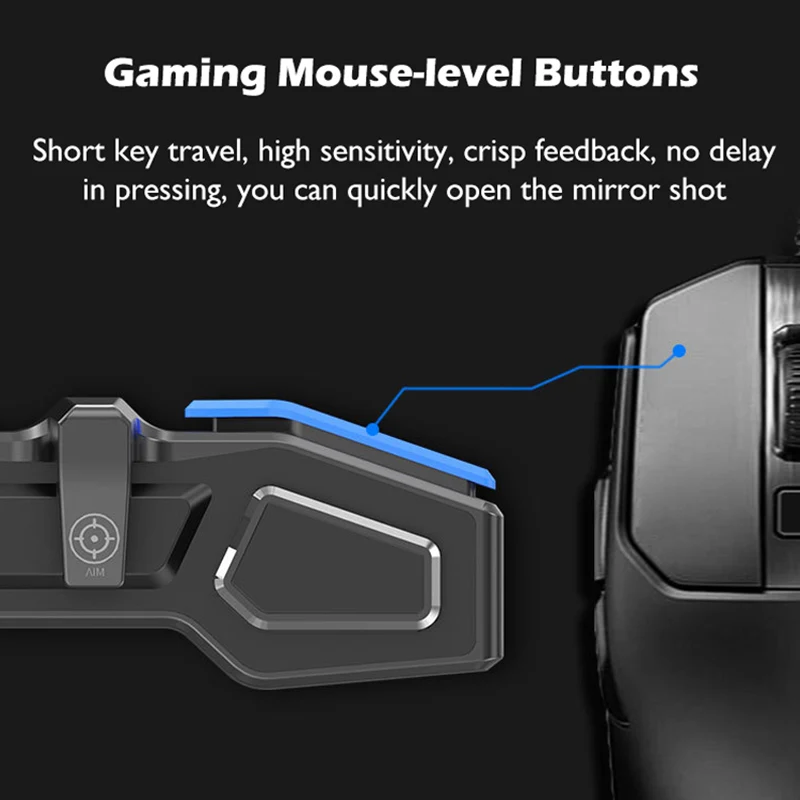 Новый мобильный игровой контроллер емкость Pulse PUBG геймпад для Iphone Android Plug and Play