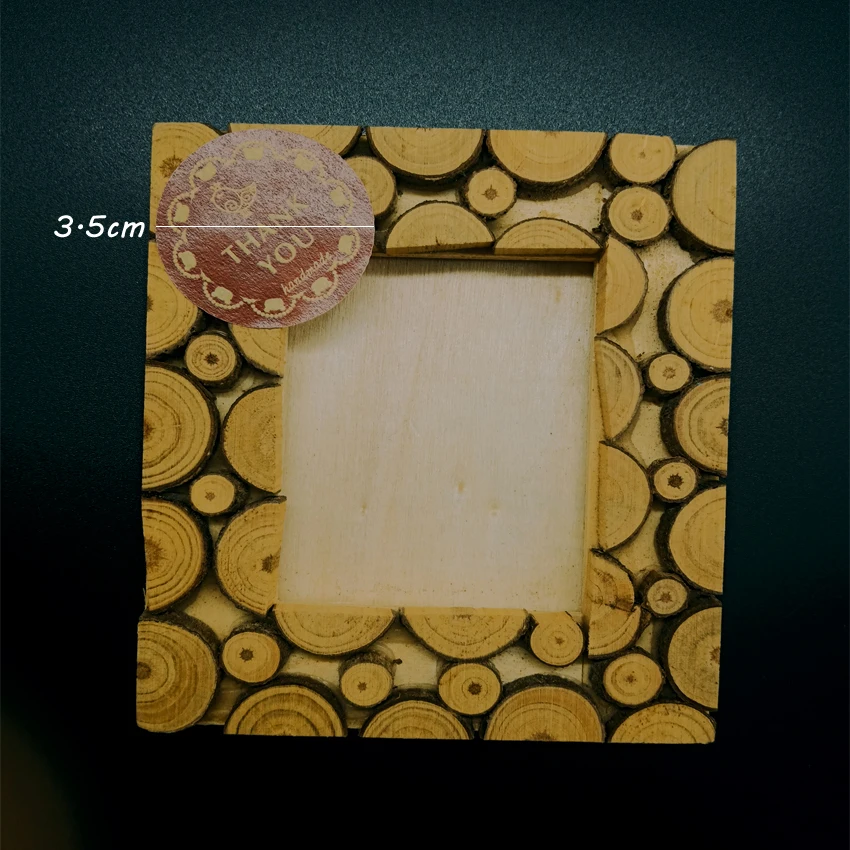 

80pcs/pack Round THANK YOU Cake Candy Packaging For Baking DIY Gift Party Sealing Sticker