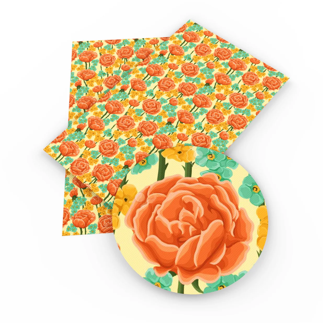 Оранжевая Серия моркови конфеты Полиэстер Хлопок Шитье искусственный материал