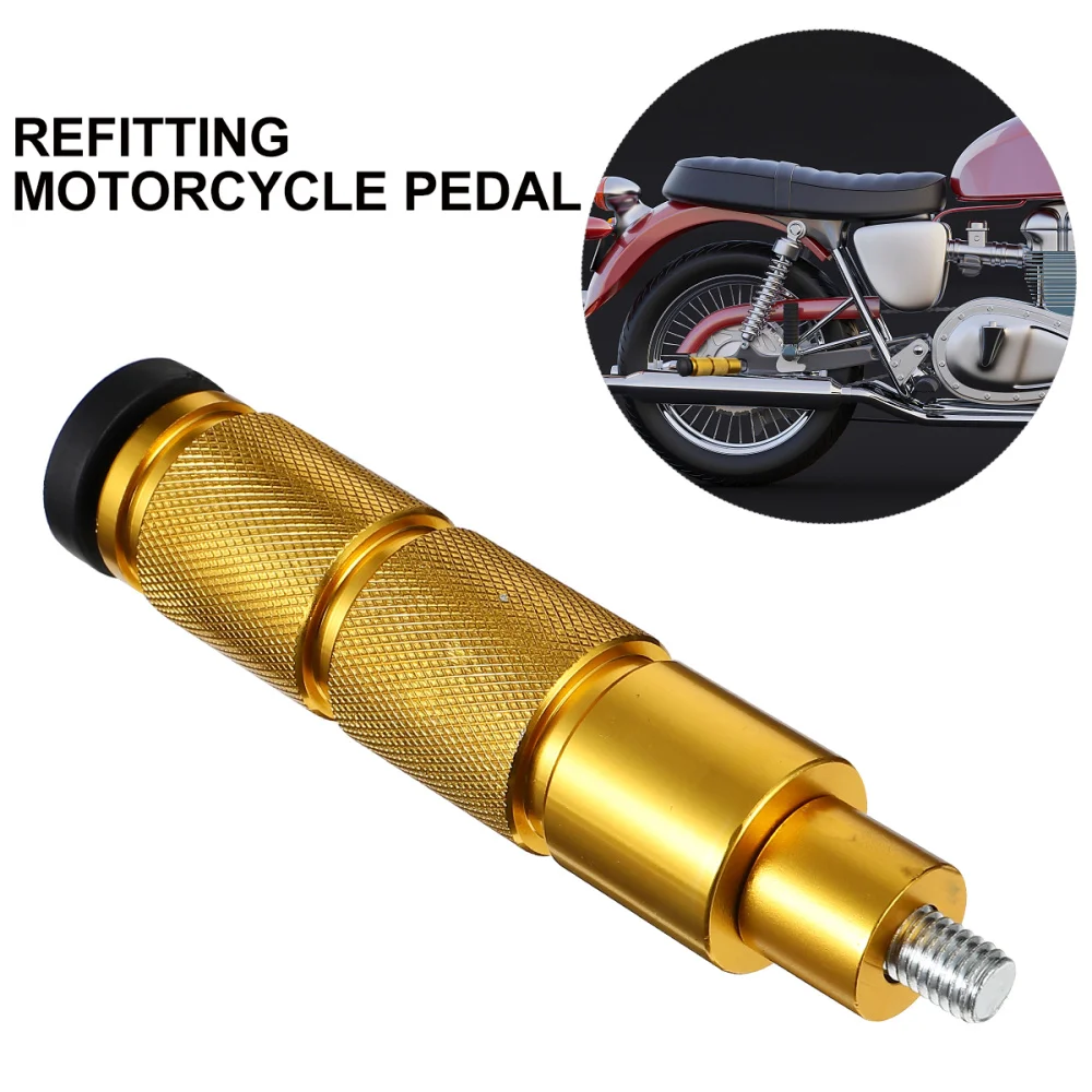 

1 Set Motorbike Anti-slip Footrest Pedal Aluminum Alloy Foot Rest Shifter Peg