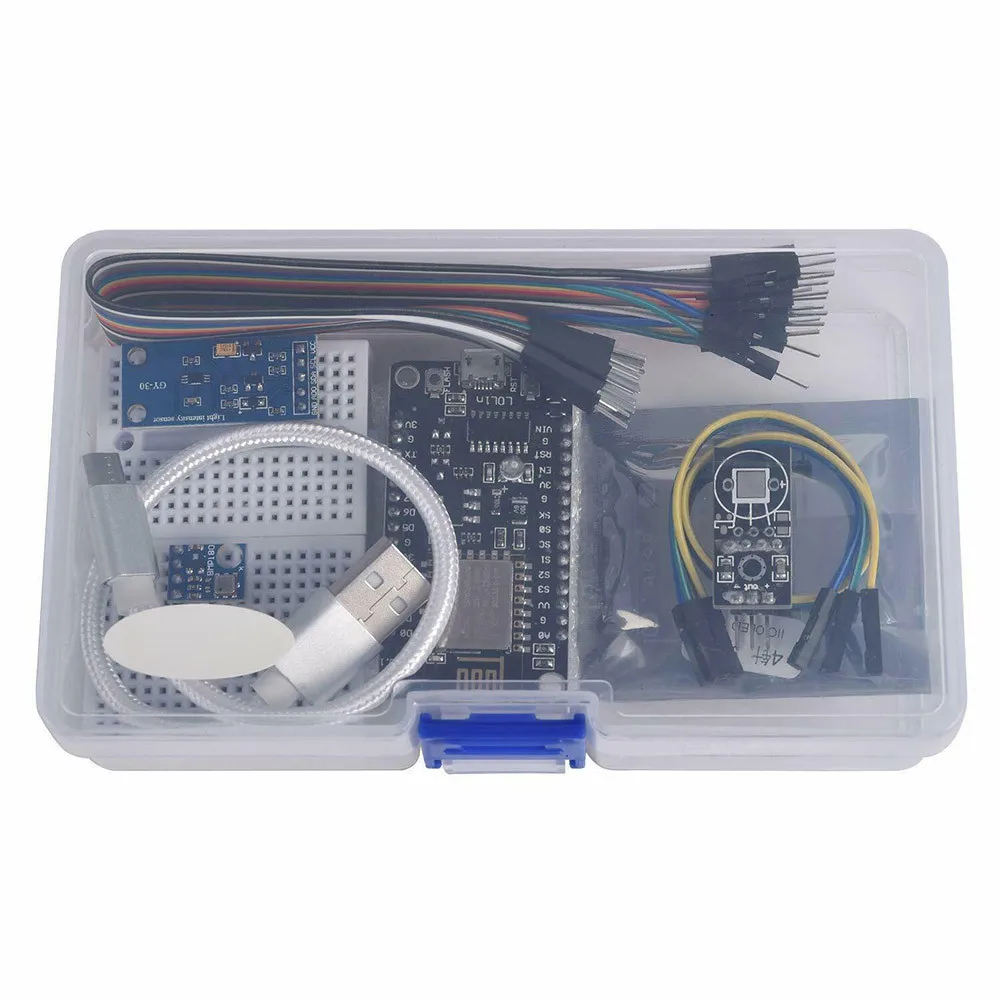 

ESP8266 Weather Station Kit For Arduino IDE IoT Starter English Course Practical High Quality Tools