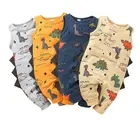 Летние Новые дышащие детские комбинезоны, тонкие детские комбинезоны из бамбукового волокна, комбинезоны для новорожденных мальчиков