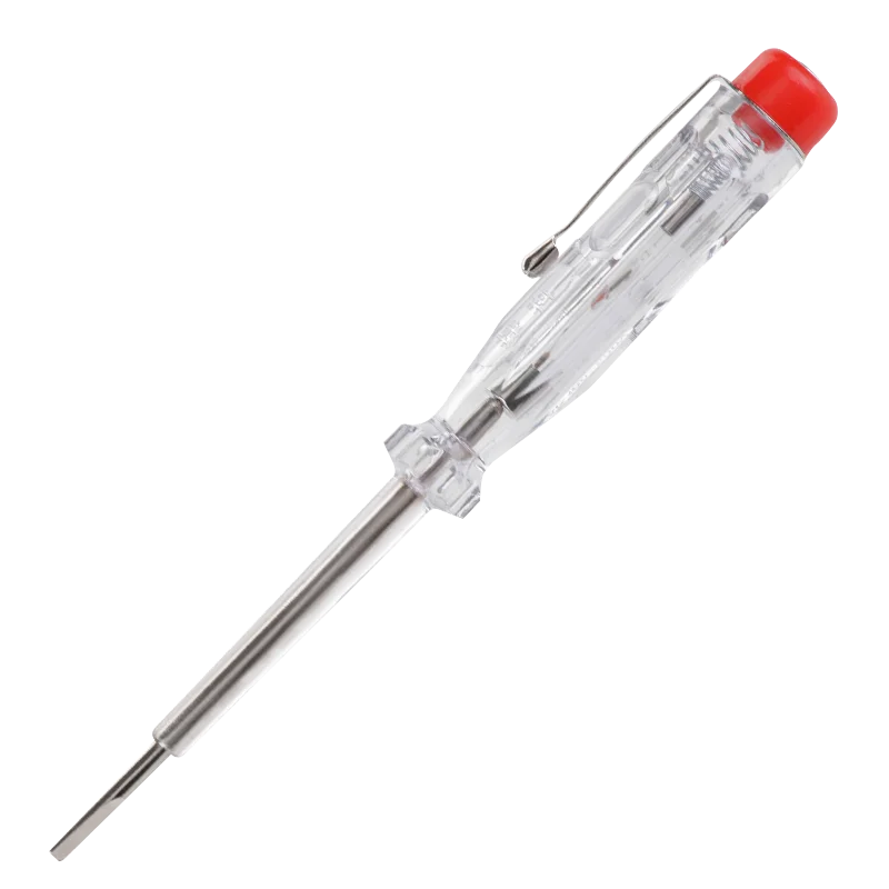 

Voltage Tester Screwdriver Tester Pen 100-500V Circuit Meter Contact Voltage Detecter Slot Screwdriver Detector