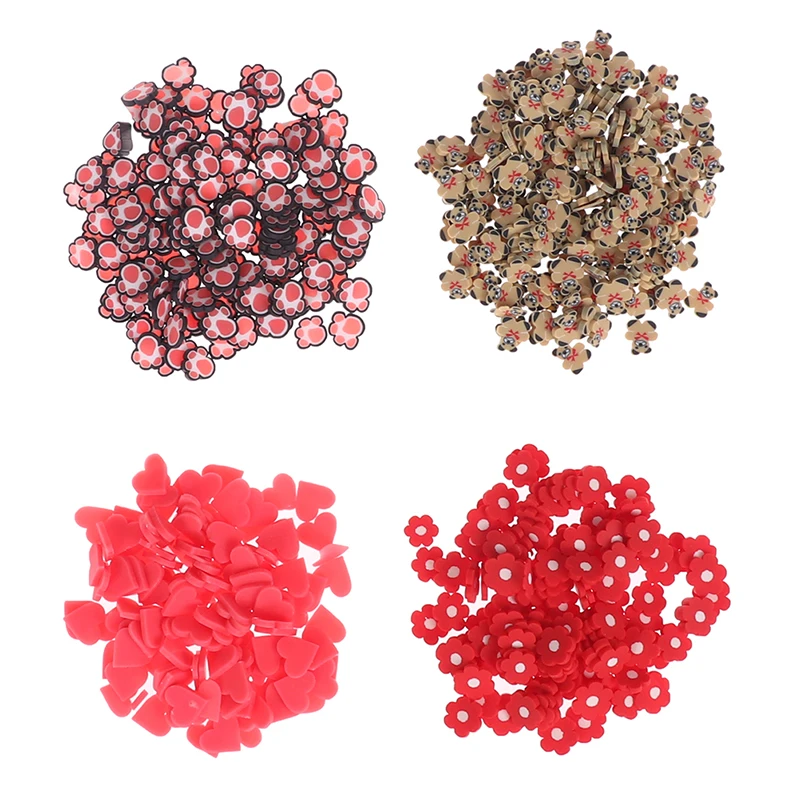 

1 Bag Lollipop Polymer Clay Sprinkles Colorful for DIY Crafts Tiny Cute bonbon Candy plastic Mud Particles 10g