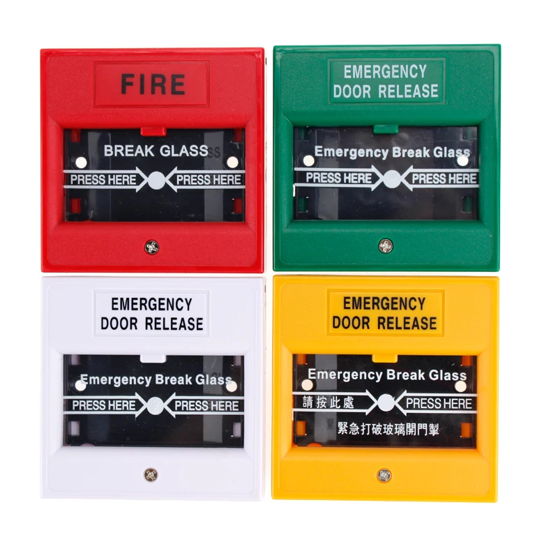 Emergency Door Release Exit Button Glass Break Alarm For Access Control System-BP | Безопасность и защита