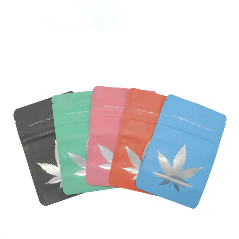 

20 pcs Child proof bag Mylar Stand Up Window Zip Lock Cookies Candy Food Health products Child Resistant Exit Bag