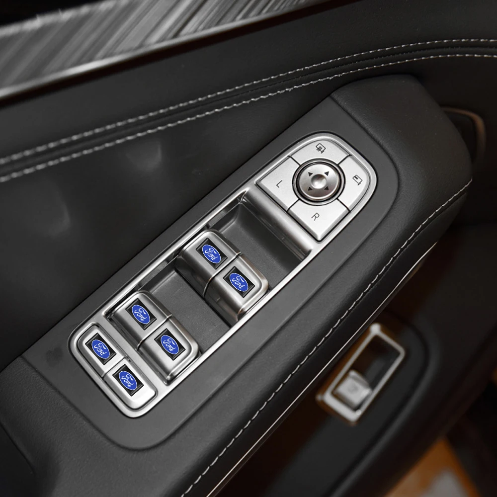 10PCS 3D Car Epoxy Resin Emblem Badge Sticker Auto Styling Decorative Decals For Ford Focus Mk2 Party Mk3 Ranger Mondeo Ecosport |