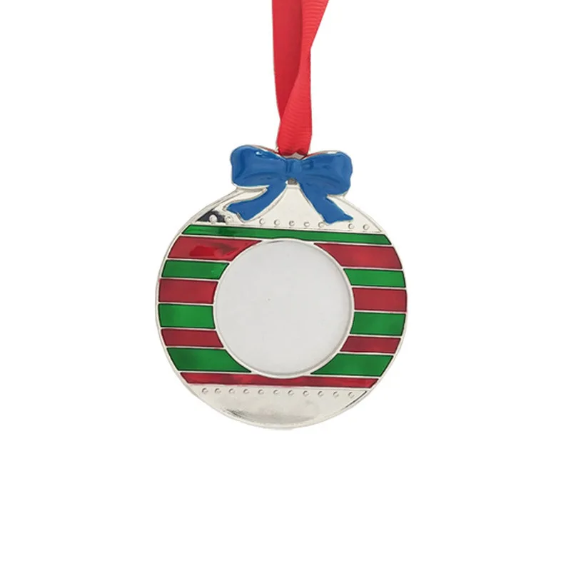 

200Pcs/Lot DIY Christmas Custom Decoration Xmas Tree Hanging Ornament Sublimation Creative Print Party Supplier Small Gift
