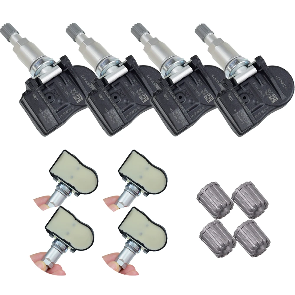 Датчик контроля давления в шинах автомобиля 4 шт. TPMS 4250C477 S180052094A 433 МГц для Mitsubishi ASX