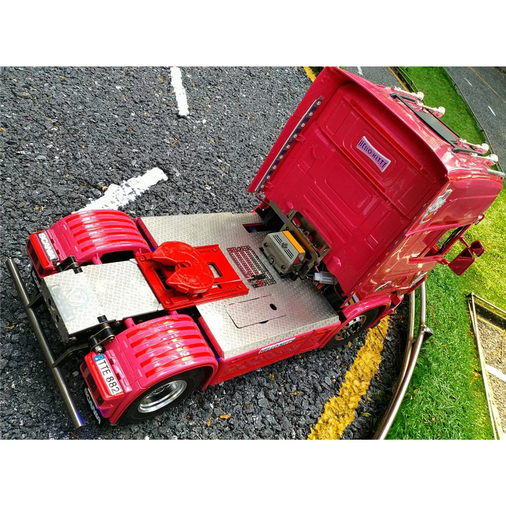 Rear Skid-proof Plate Platform for 1/14 Tamiya Scania R470 56318 RC Truck Trailer Tractor Parts Accessories | Игрушки и хобби