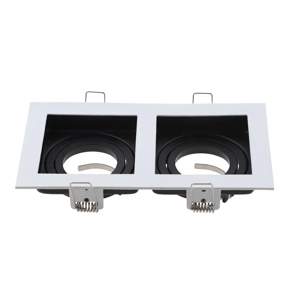 Коммерческое освещение квадратный светодиодный регулируемый встраиваемый
