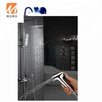 overhead dense rain massager bath shower mixer faucet for sale